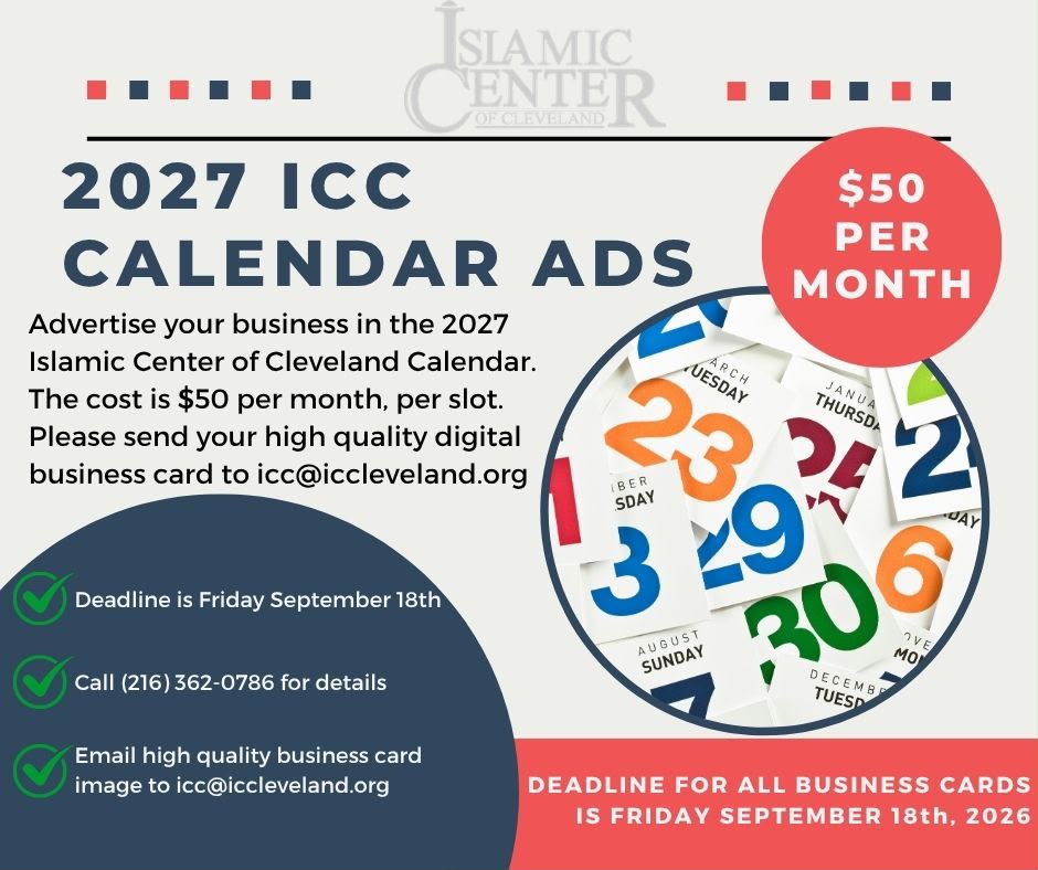 ICC 2027 Calendar Advertising