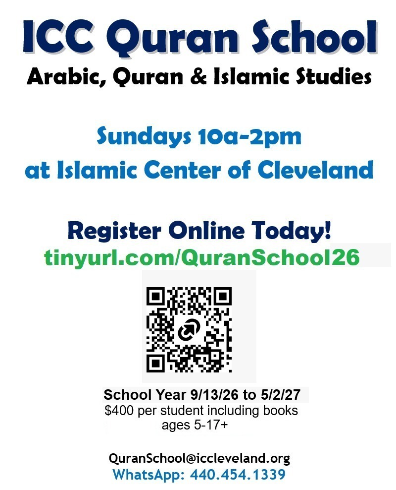 ICC Quran School 2026-2027